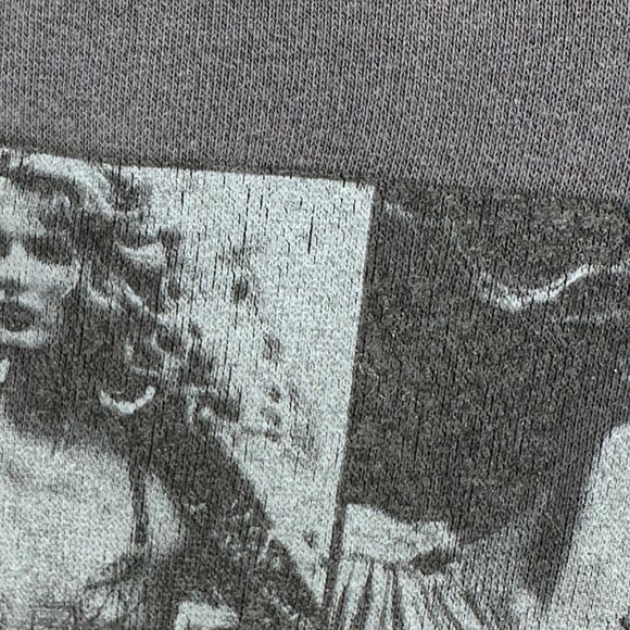 Taylor Swift The Eras Tour Hoodie Mens Large Black Drawstring Oversized Official - Picture 11 of 11